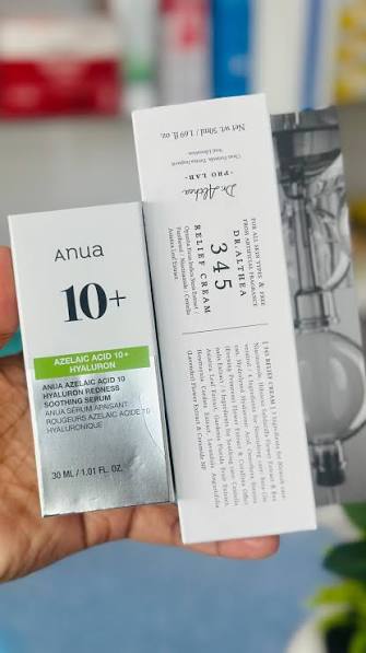(БАГЦ) Anua azelaic acid, Dr.Althea 345 relief cream